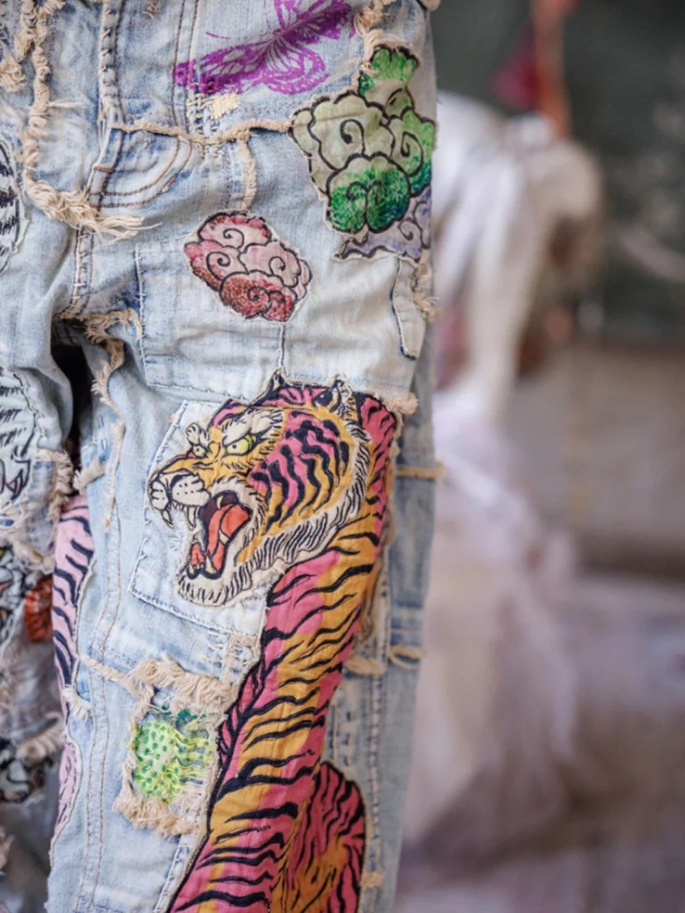 🐅NWT MAGNOLIA PEARL BIRCH WONDER MINER DENIMS🐅 - Picture 4 of 8